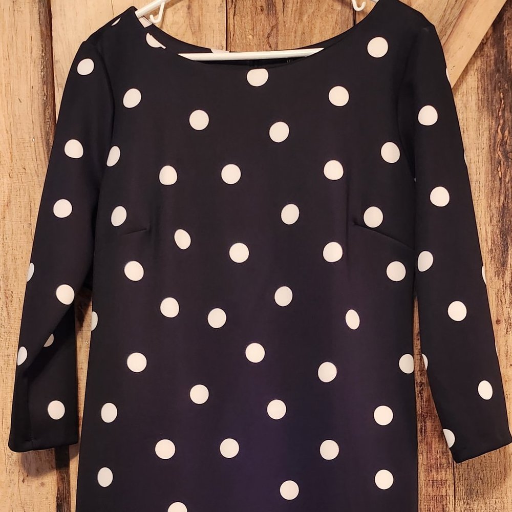 Black Polka dot Dress